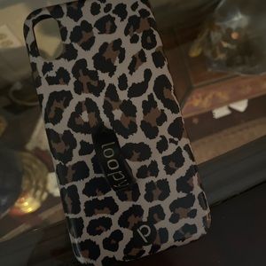 Leopard IPhone XR loopy case